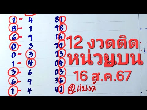 หน่วยบน@v.1192ถูก12งวดติดเด