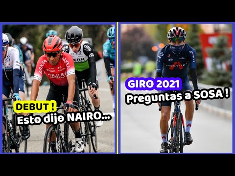 NAIRO QUINTANA ¿Sensaciones ? IVÁN SOSA tema GIRO de ITALIA...