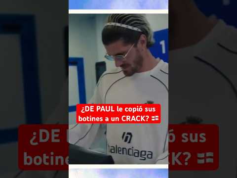 ¿DE PAUL le copió sus botines a un CRACK? | #Argentina #FutbolArgentino #AtleticoMadrid #Beckham
