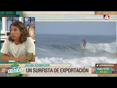 Vamo Arriba - Julián Schweizer: Un surfista de exportación
