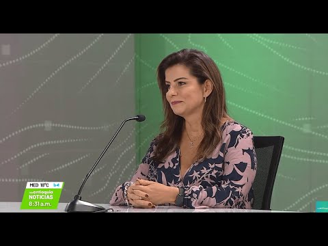 Entrevista a María Paola Botero, jefe comunicaciones Organización VID - Teleantioquia Noticias