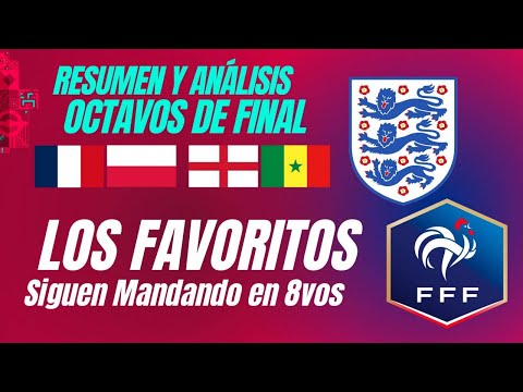 Inglaterra vs Francia duelo de favoritos  |  Mundial de Qatar 2022