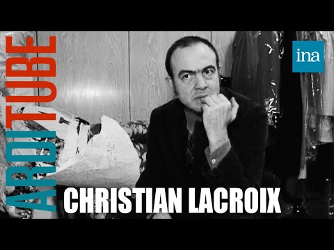 Christian Lacroix parle de la collection qui l'a fait pleurer avec Thierry Ardisson | INA Arditube