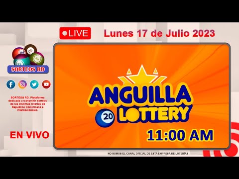 Anguilla Lottery en VIVO ?Martes 18 de julio 2023 - 11:00 AM