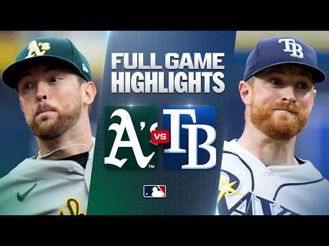 오클랜드 어슬레틱스 vs 탬파베이 레이스: 공식 풀 경기 하이라이트 (9월 18일) | 2026 MLB 시즌