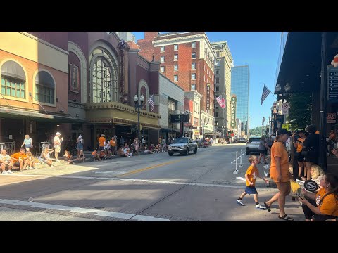 Vol Baseball Championship Parade in Knoxville