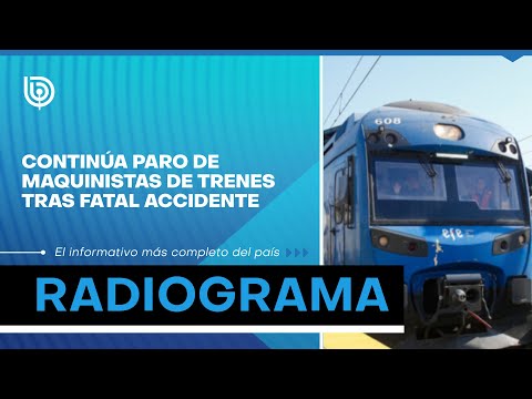 Continúa PARO de maquinistas de TRENES tras fatal accidente