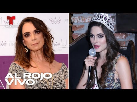 Lupita Jones llama falsa a la actual Miss México | Al Rojo Vivo | Telemundo