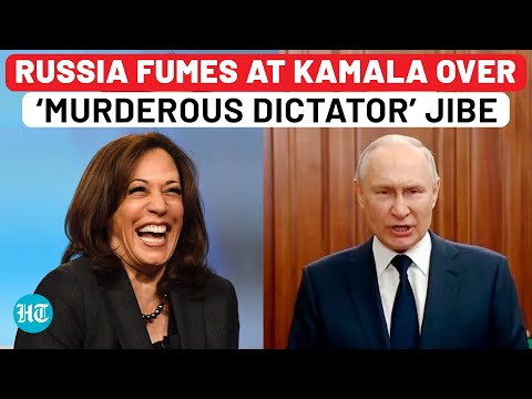 Russia Fires Back At Kamala Harris Over ‘Putin A Murderous Dictator’ Jibe; ‘Such Boorish Language…’