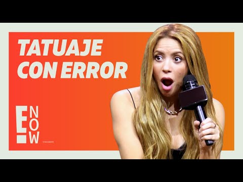 Fan de Shakira explica el error ortográfico en su tatuaje