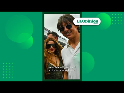 Tom Cruise rompe el silencio para hablar de Shakira | La Opinión