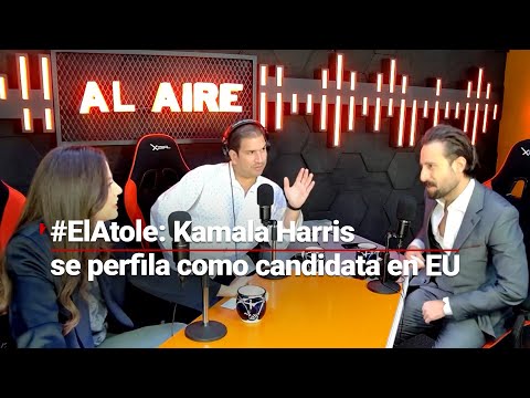 #ElAtole 24/jul/2024 | ¡Emoción demócrata! Kamala Harris se perfila como candidata en Estados Unidos