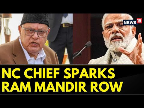 NC President Farooq Abdullah Slams PM Modi On Ram Mandir, Triggers Massive Row | news18 Breaking