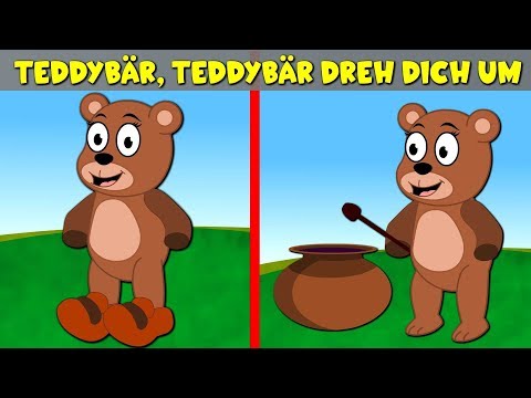 Teddybär Teddybär dreh dich um  - Kinderlieder zum Mitsingen - Sing Kinderlieder