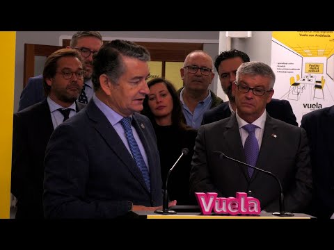 Antonio Sanz anuncia que la provincia de Granada tendrá 39 nuevos Punto Vuela