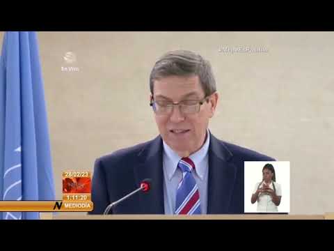 ONU: Intervino Canciller Cubano en segmentos de alto nivel de la Conferencia de Desarme