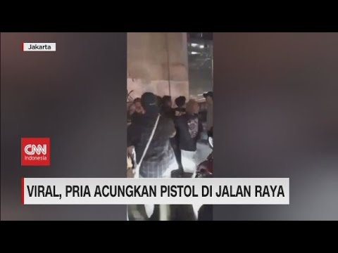 🔴Viral, Pria Acungkan Pistol di Jalan Raya