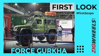 Force Gurkha 2020 First Look Walkaround Review | Watch Out, Mahindra Thar! | ZigWheels.com