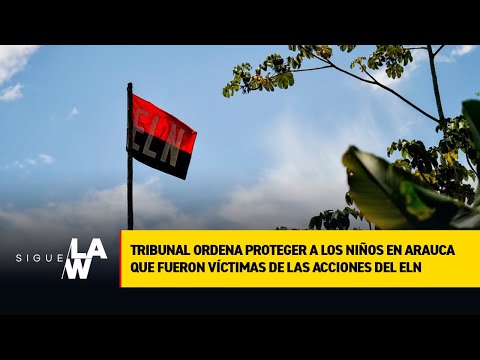 Tribunal ordena proteger a los niños en Arauca que fueron víctimas de las acciones del ELN