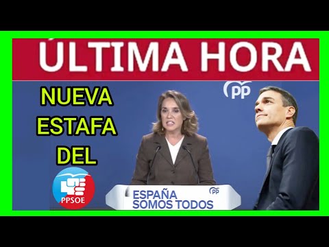 #ÚLTIMAHORA - NUEVO PARIPÉ DEL PPSOE