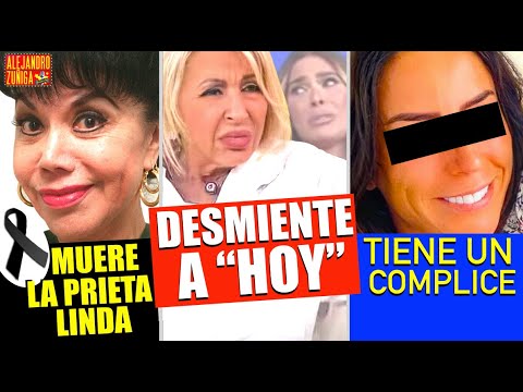 Laura Bozzo DESMIENTE A HOY - COMPLICE de Inés Gomez Mont - MURI0 Actriz y Cantante