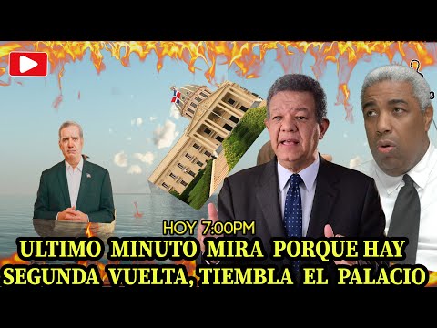 ULTIMO MINUTO MIRA PORQUE HAY SEGUNDA VUELTA, TIEMBLA EL PALACIO