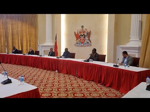 PM Chairs Meeting With National Security Council And TTPS Divisional Heads
