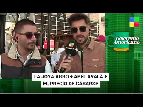 La Joya Agro + Abel Ayala + El precio de casarse #DesayunoAmericano | Programa (26/07/2024)