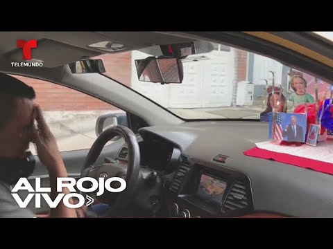Taxistas colocan a Joe Biden en sus autos en Colombia | Al Rojo Vivo | Telemundo