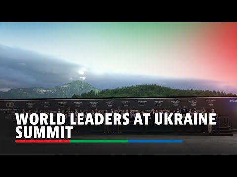 World leaders join Ukraine summit in test of Kyiv's peace push