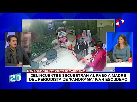 Reportero de Panorama pide una investigación exhaustiva tras secuestro de su madre