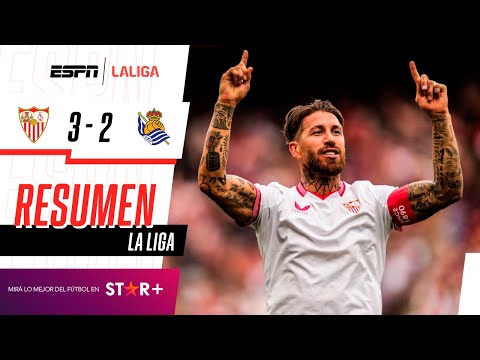 ¡NECESARIO TRIUNFO SEVILLANO PARA SALIR DEL FONDO DE LA TABLA! | Sevilla 3-2 R. Sociedad | RESUMEN