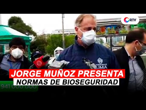 Coronavirus en el Perú: Alcalde de Lima presenta normas de bioseguridad en centros comerciales