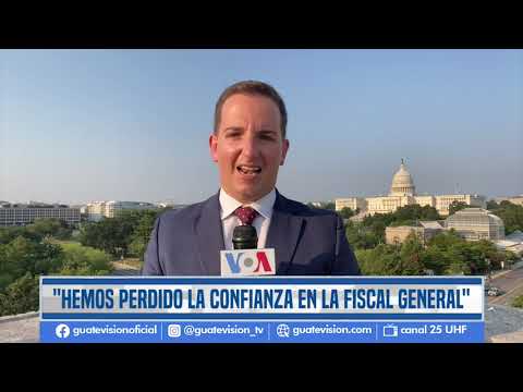 Hemos perdido la confianza en la fiscal general: Estados Unidos suspende cooperación con el MP