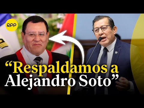 Eduardo Salhuana afirma que la bancada APP respalda a Alejandro Soto