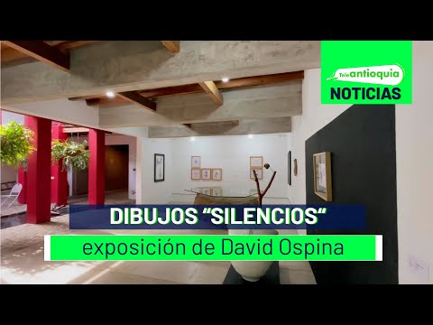 Dibujos “silencios“, exposición de David Ospina  - Teleantioquia Noticias