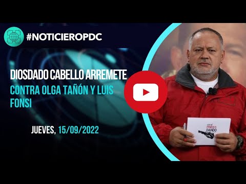 Diosdado Cabello arremete contra Olga Tañón y Luis Fonsi