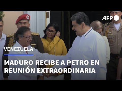 Petro llega a Venezuela para reunión extraordinaria con Maduro | AFP