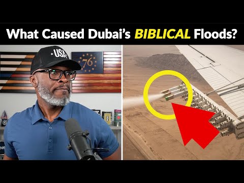 BIBLICAL Flooding Hits Dubai, Residents Say THIS Caused It!