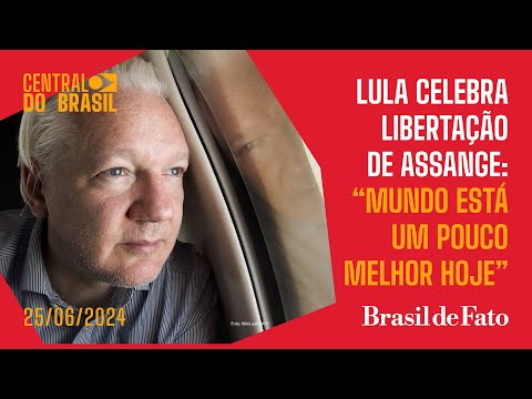 Lula celebra libertação de Assange: Mundo está um pouco melhor hoje | Central do Brasil