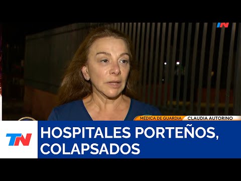 SISTEMA DE SALUD COLAPSADO: aluvión de bonaerenses en hospitales porteños