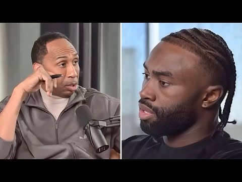 Coward Jaylen Brown CHECKS Stephen A LIVE Face To Face For Slander On ESPN First Take & RIPS NIKE