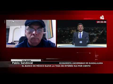 Pablo Sandoval habla acerca del incremento a la tasa de interés por el Banco de México