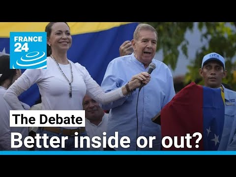 Better inside or out? Venezuela's opposition candidate flees to Spain • FRANCE 24 English