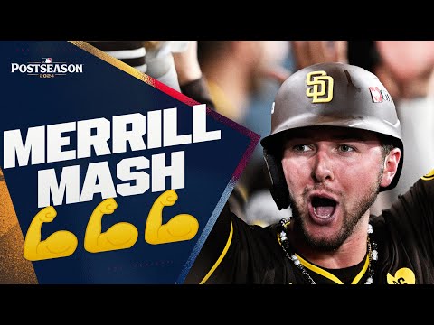 Jackson Merrill BLASTS his first career Postseason home run!