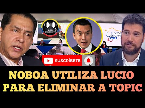 NOBOA UTILIZA SU ALIADO LUCIO GUTIERREZ PARA IMPUGNAR CANDIDATURA DE JAN TOPIC NOTICIAS RFE TV