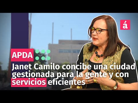 Janet Camilo concibe una ciudad gestionada para la gente y con servicios eficientes
