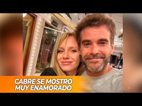 Nicolás Cabré subió una foto con su nueva novia Rocío Pardo y blanqueó el romance