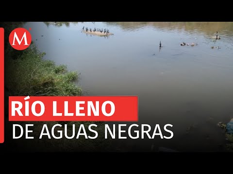 Río Los Perros es un riesgo para la salud debido a contaminaciones en Oaxaca