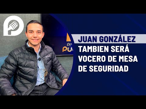 Juan González se desempeñará como vocero de mesa de seguridad y director de Protección Civil